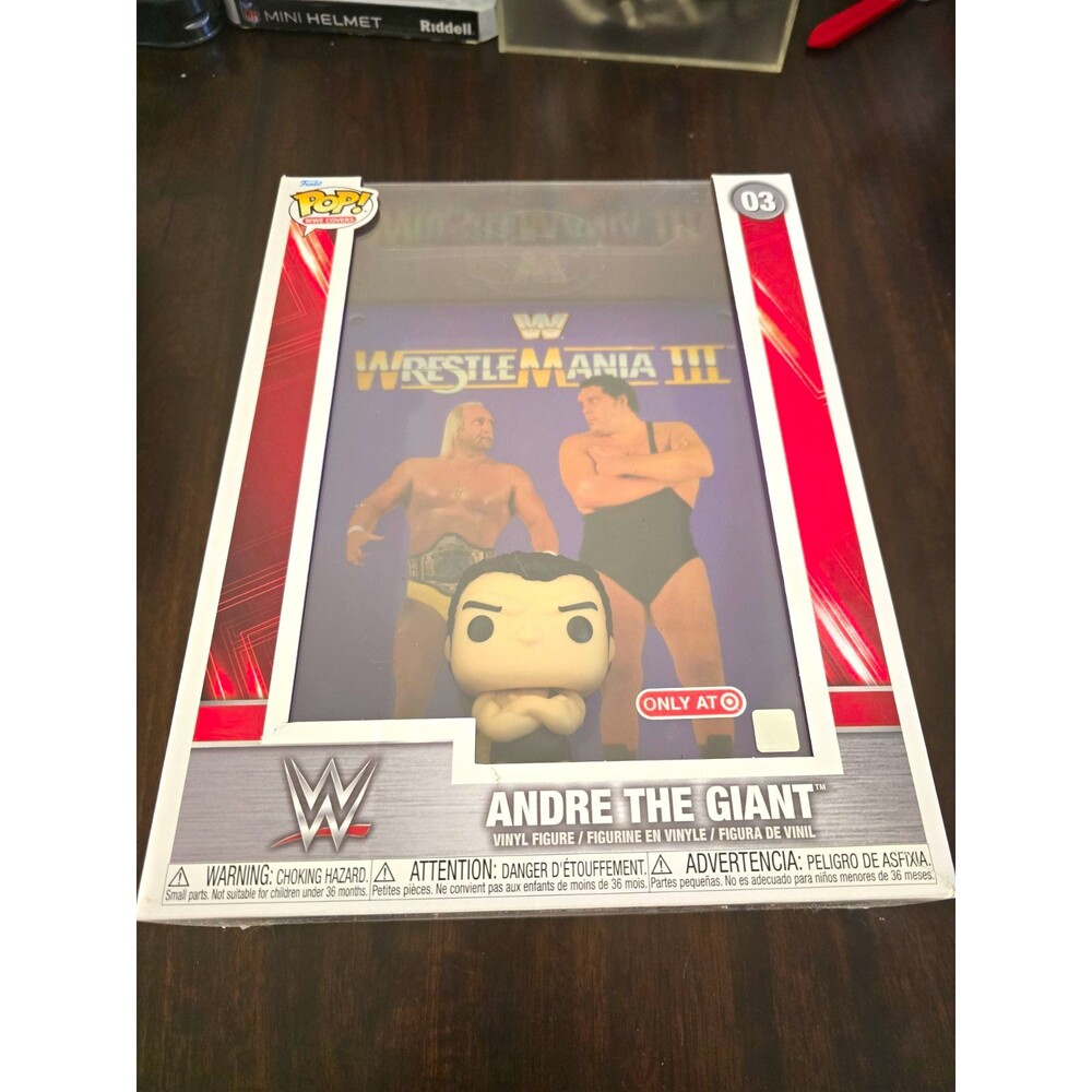 Funko Pop! WWE Covers: Andre the Giant WrestleMania III #03 Target Exclusive